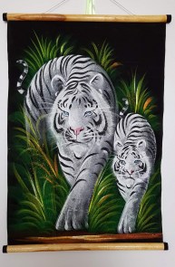 Wandbild mit Tiger